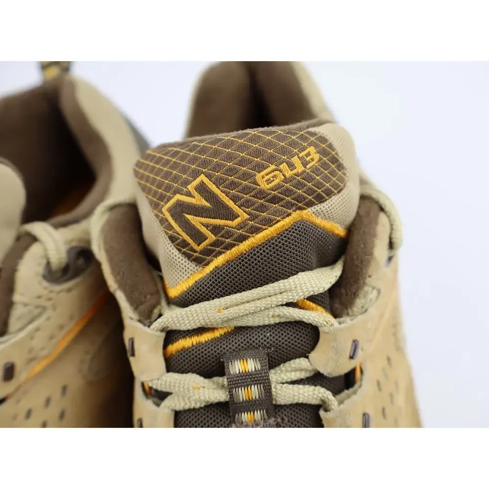 New Balance 643 Trail Walking Hike Shoes MW643BR Brown Tan Suede Women's 9